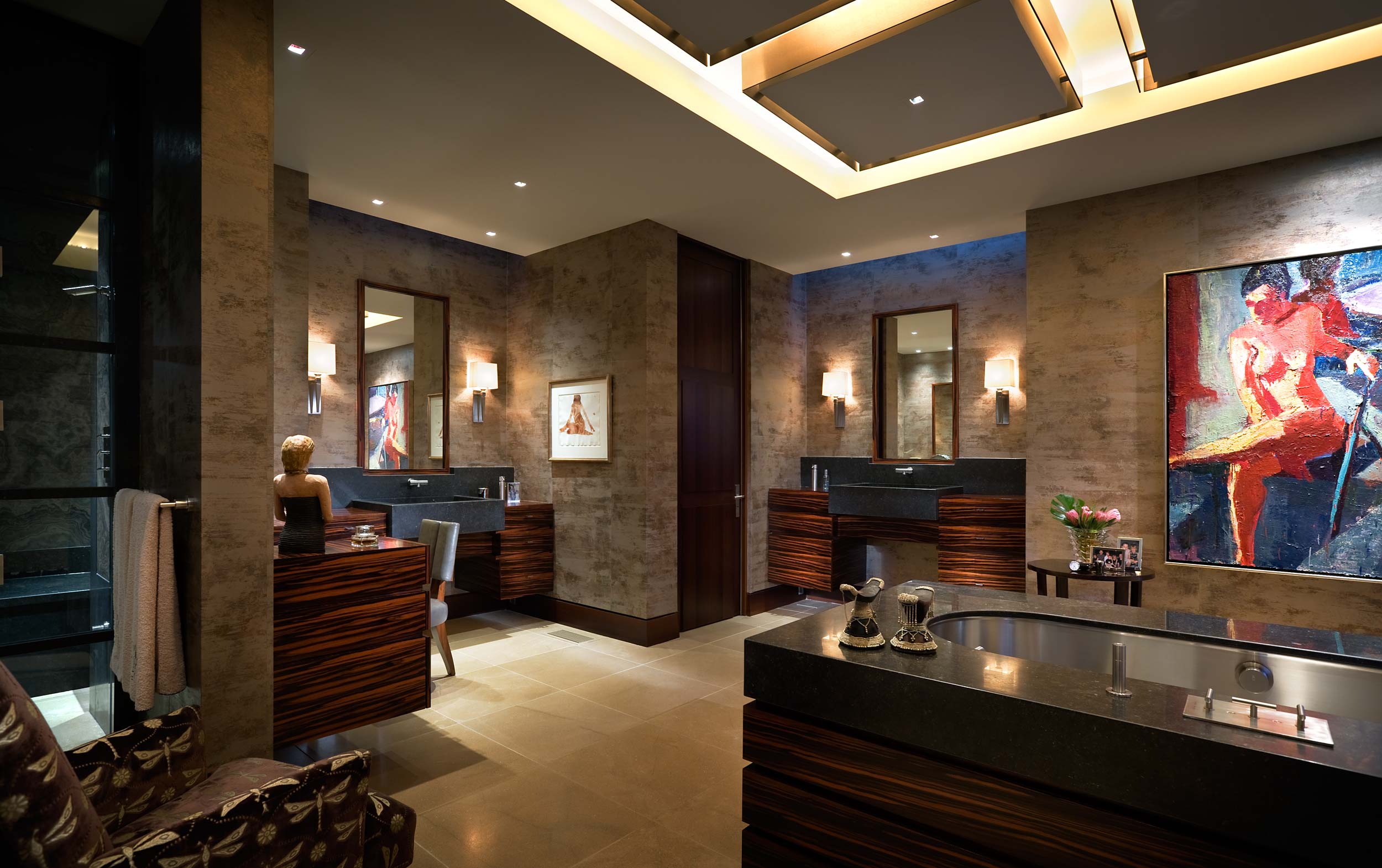 luxurious Master bathroom