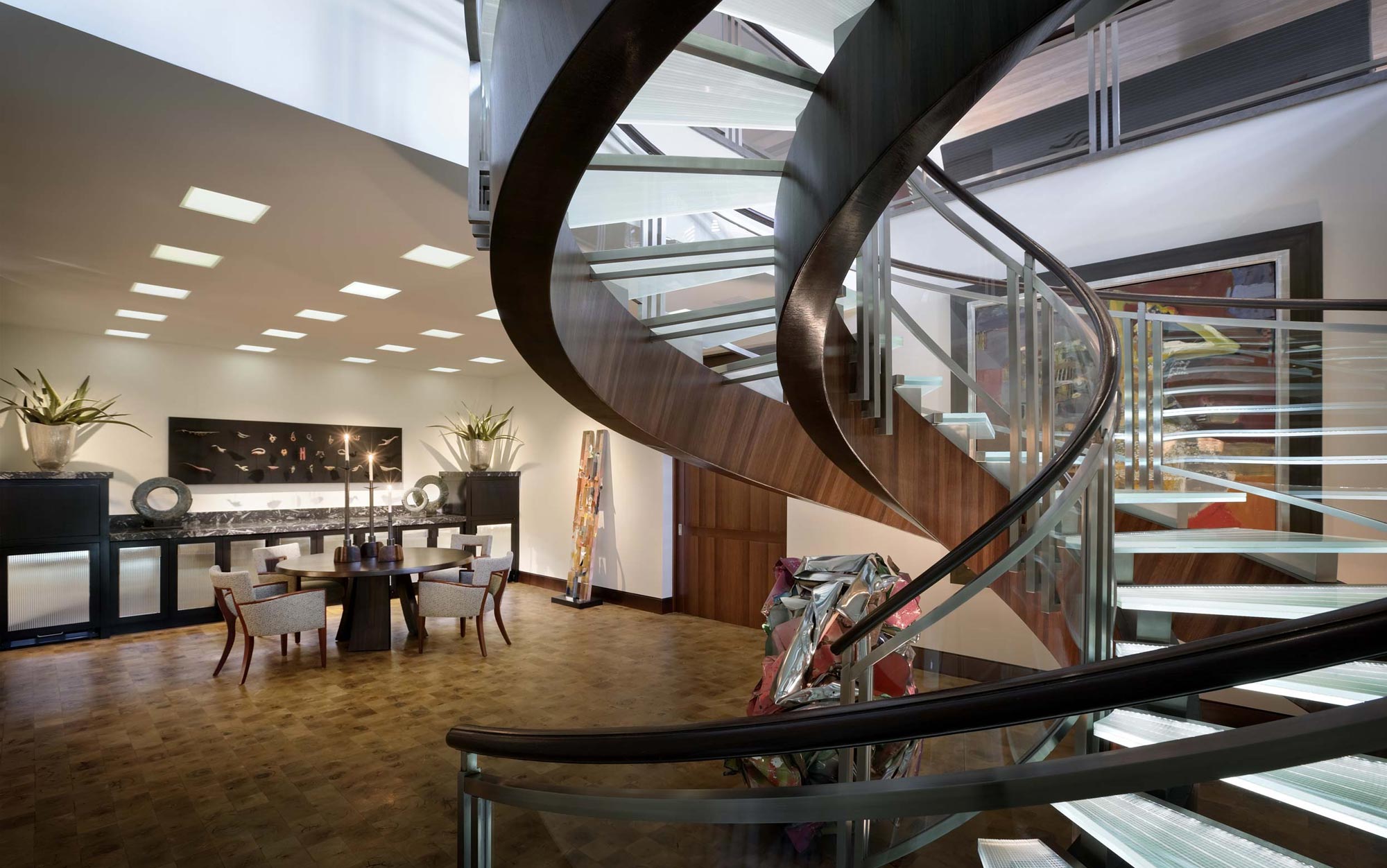 glass staircase glass staircase