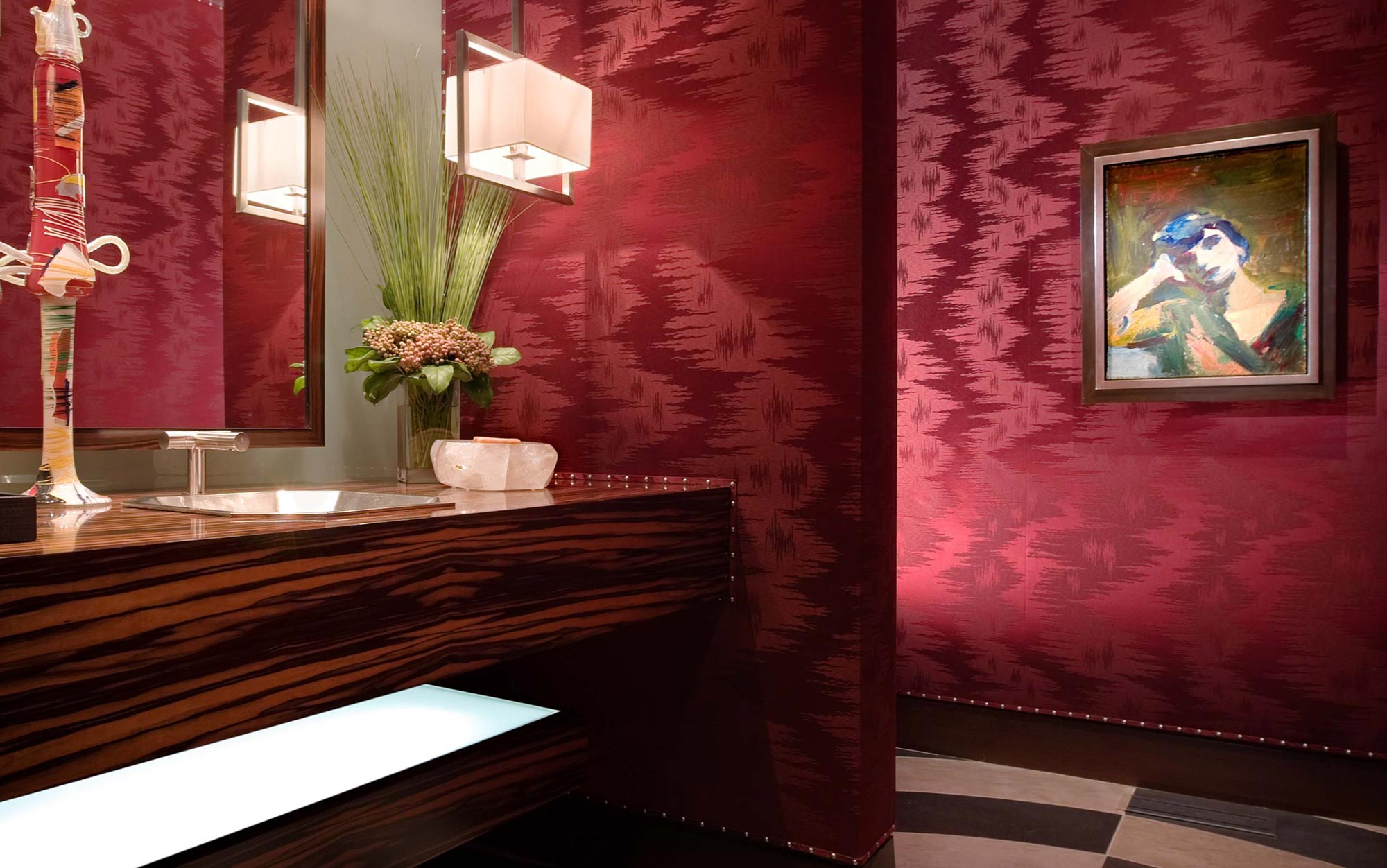 powder room wallpaper powder room wallpaper