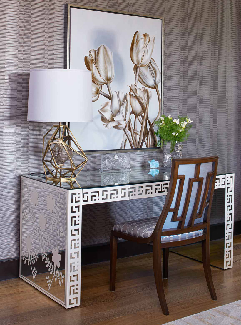 glass desk glass desk